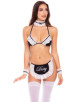 Costume soubrette 4 pièces