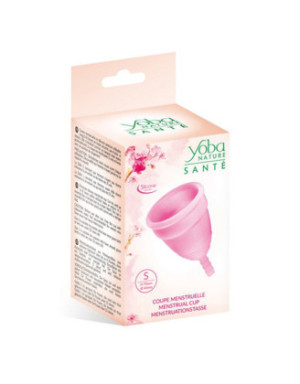 Coupe menstruelle Rose taille S Yoba Nature