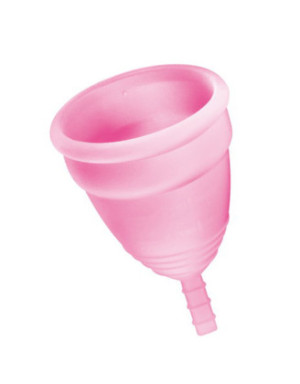Coupe menstruelle rose taille L  Yoba Nature