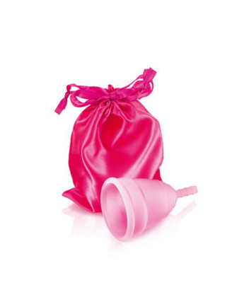 Coupe menstruelle rose taille L  Yoba Nature