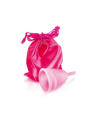 Coupe menstruelle rose taille L  Yoba Nature