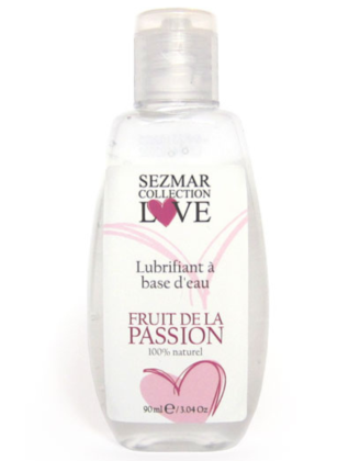 Lubrifiant à base d'eau 100% naturel Fruit de la passion 90ml