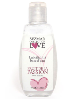 Lubrifiant à base d'eau 100% naturel Fruit de la passion 90ml