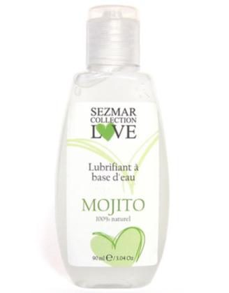 Lubrifiant à base d'eau 100% naturel Mojito 90 ml