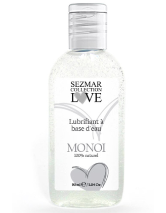 Lubrifiant à base d'eau 100% naturel Monoï 90 ml