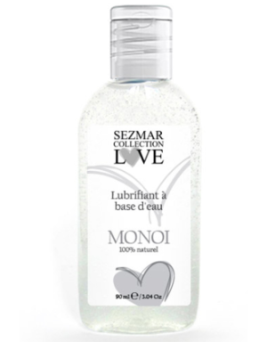 Lubrifiant à base d'eau 100% naturel Monoï 90 ml