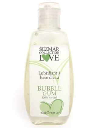 Lubrifiant à base d'eau 100% naturel Bubble Gum 90 ml