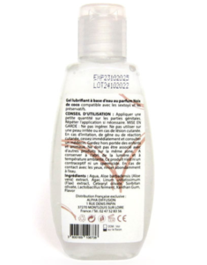 Lubrifiant à base d'eau 100% naturel Noix de Coco 90 ml