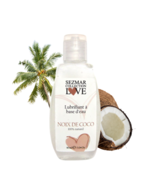 Lubrifiant à base d'eau 100% naturel Noix de Coco 90 ml