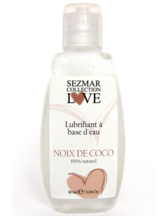 Lubrifiant à base d'eau 100% naturel Noix de Coco 90 ml