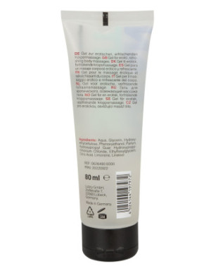 Gel de massage effet rafraichissant