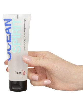 Gel de massage effet rafraichissant