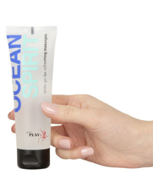 Gel de massage effet rafraichissant