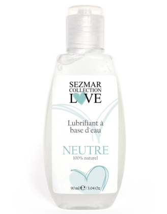 Lubrifiant à base d'eau 100% naturel Neutre 90 ml