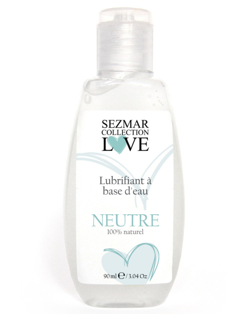 Lubrifiant à base d'eau 100% naturel Neutre 90 ml