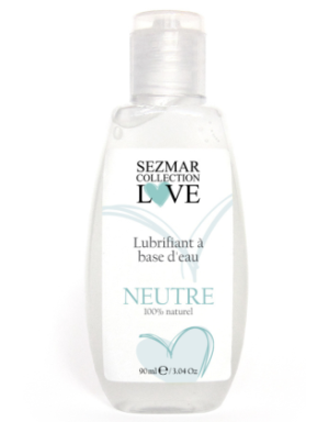Lubrifiant à base d'eau 100% naturel Neutre 90 ml