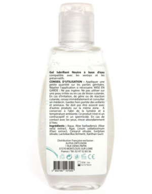 Lubrifiant à base d'eau 100% naturel Neutre 90 ml