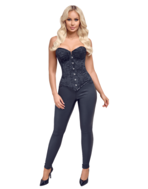 Corsage bustier à baleines avec laçage au dos - Cottelli