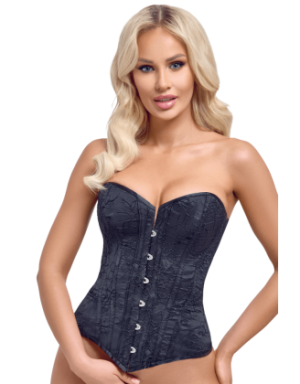 Corsage bustier à baleines avec laçage au dos - Cottelli