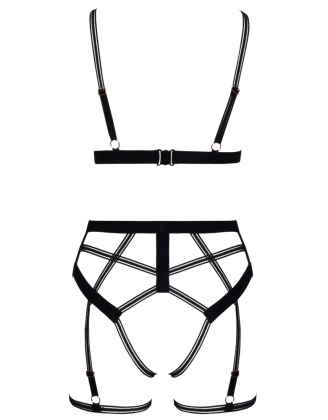 Ensemble lingerie harnais ouvert - Cottelli