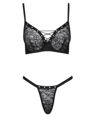 Soutien-gorge à armatures & string - Cottelli