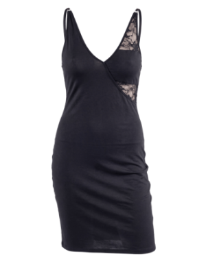 Robe courte à bretelles Victoria