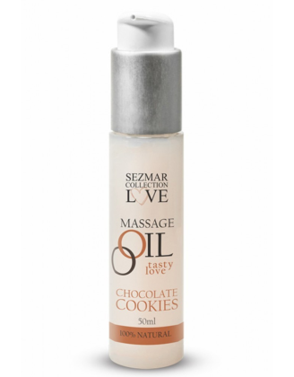 Huile de massage comestible cookie chocolat 50ml