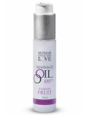 Huile de massage comestible Fruit de la passion 50ml