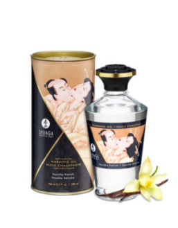 Huile chauffante vanille comestible 100ml