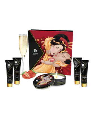 Coffret de Geisha vin pétillant à la fraise