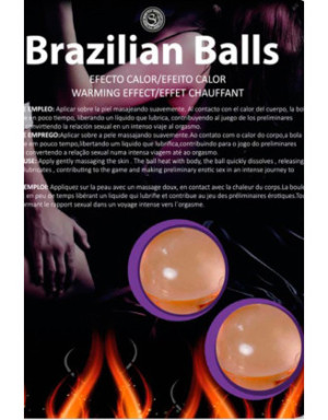 Boules de massage Brésiliennes effet chaleur