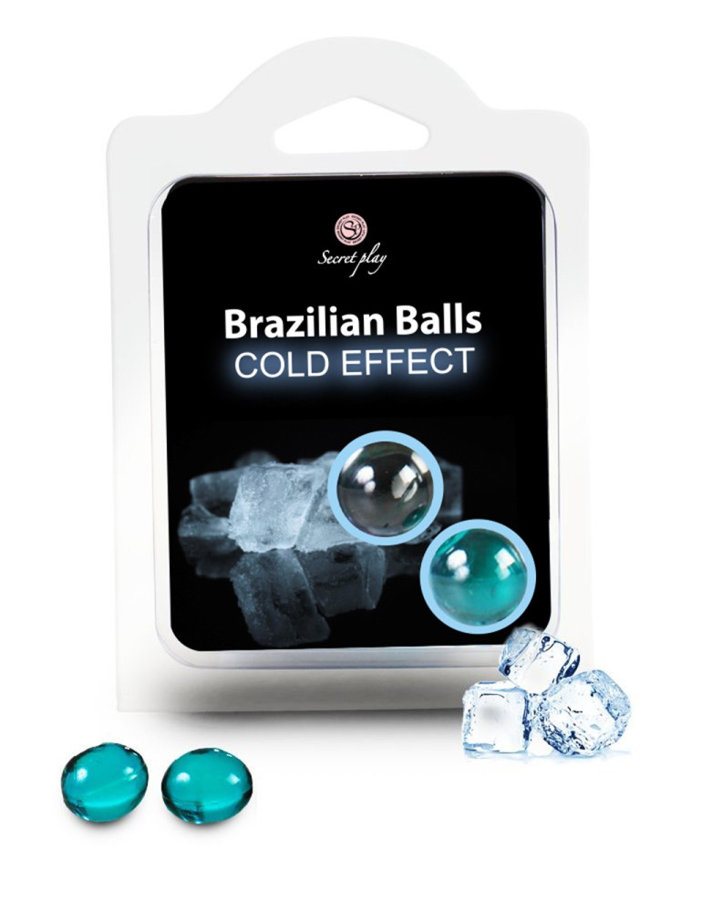 Boules de massage Brésiliennes effet fraîcheur