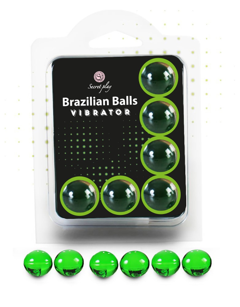 6 boules Brésiliennes effet vibrant