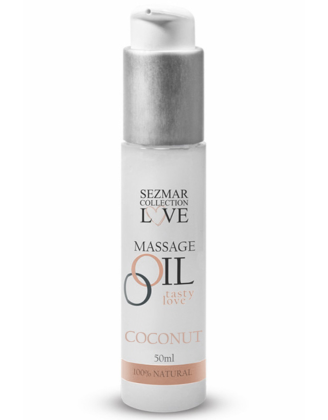 Huile de massage 100% naturelle noix de coco 50ml