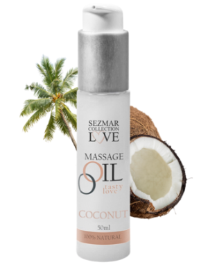 Huile de massage 100% naturelle noix de coco 50ml