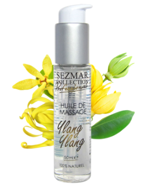 Huile de massage professionnelle Ylang Ylang 100% naturelle 50 ml