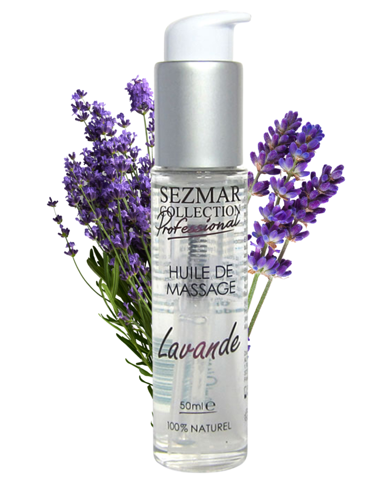 Huile de massage professionnelle Lavande 100% naturelle 50 ml