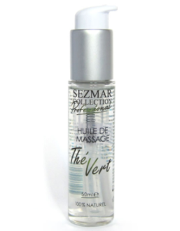 Huile de massage professionnelle Thé Vert 100% naturelle 50 ml