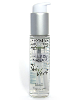 Huile de massage professionnelle Thé Vert 100% naturelle 50 ml