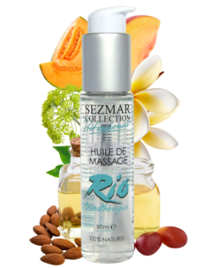 Huile de massage professionnelle RIO 100% naturelle 50 ml