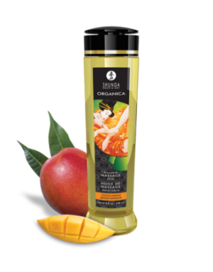 Huile de Massage Organica Mangue Enivrante 240 ml Shunga