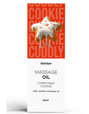 Huile de massage Cookie de Noël 250 ml Satisfyer