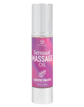 Huile de massage fruits exotiques 50 ml Secret Play