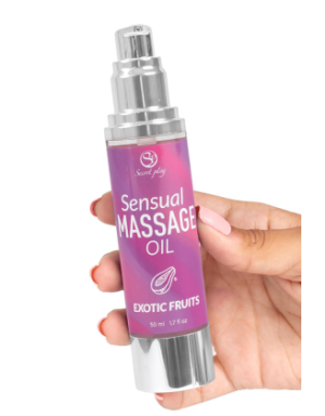 Huile de massage fruits exotiques 50 ml Secret Play