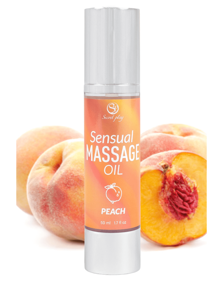 Huile de massage pêche 50 ml Secret Play
