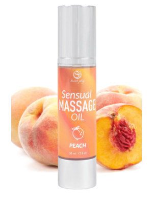 Huile de massage pêche 50 ml Secret Play