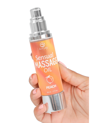 Huile de massage pêche 50 ml Secret Play