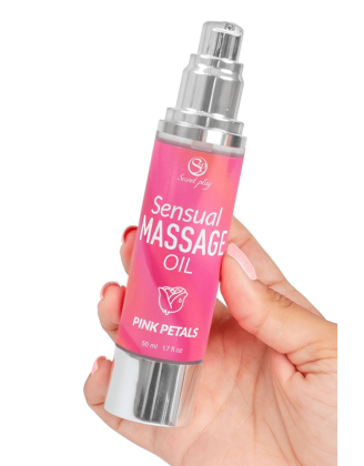 Huile de massage pétales de roses 50 ml Secret Play