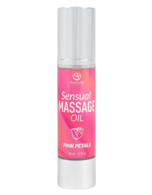 Huile de massage pétales de roses 50 ml Secret Play