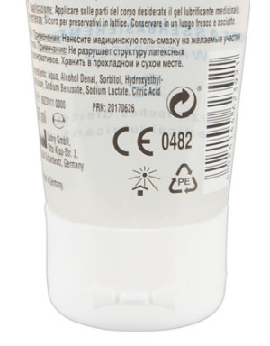 Lubrifiant à base d'eau végétalien 50ml